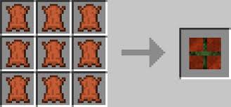 Here is the crafting recipe for it: Recycle Leather Spigotmc High Performance Minecraft