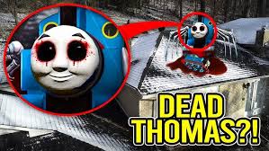 Drone Catches THOMAS THE TANK ENGINE.EXE At Haunted Railroad!! *SCARY  THOMAS THE TRAIN*