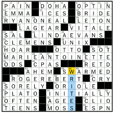 We did not find results for: Rex Parker Does The Nyt Crossword Puzzle Velvety Growth The Simpsons Bus Driver The Void Subjects Of The Second Commandment Barfly