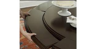 Deluxe Expandable Dining Tables Make Room For More Round Dining Room Table Expandable Dining Table Large Round Dining Table