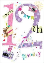 Card Ranges 4895 Age 12 Girl Party Time Abacus Cards Greetings Cards Gift Wrap Stationery Compleanno 70 Compleanno