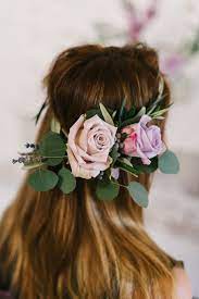 Flower Crown Bloominous Wedding Flowers Flower Crown Hairstyle Flower Hair Accessories Wedding Flower Crown Bridesmaid