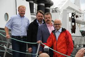 Besøk på ringnotfartøyet "Havfisk", eid av skipper og rede…