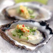Chilli Lime And Gin Marinated Oysters Chef S Pencil Recipe Oyster Recipes Seafood Recipes Cooking Recipes