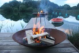 An open fire is a fire in which material is burned in an open, outdoor area or in a receptacle without a stack or chimney. Wood Burning 60 150cm Corten Steel Metal Fire Bowl Outdoor Cauldron Fire Pit Buy Corten Steel Metal Fire Bowl Wood Burning Fire Bowl Cauldron Fire Pit Product On Alibaba Com