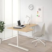 Bekant Ecktisch Links Eichenfurnier Weiss Lasiert Weiss Ikea Osterreich In 2020 Ikea Bekant Corner Desk Ikea