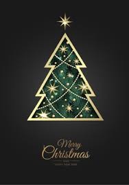 Download Free Vector Abstract Merry Christmas Beautiful Background SVG Cut Files