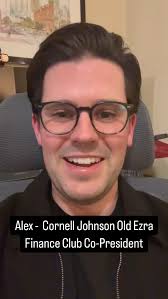 Cornell Johnson Old Ezra Finance Club