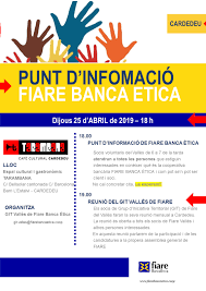 El Grupo De Socios De Fiare Banca Etica De Valles