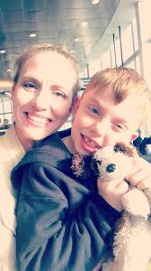 Me and my son having fun last time this year.