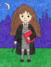 I liked him a lot — great with animals.rubeus hagrid's opinion of charlie charles10charlie weasley (b. How To Draw Hermione Art Projects For Kids