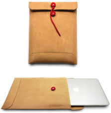 studio herve leather laptop sleeve leather planner laptop case