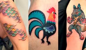 Najbardziej Oryginalne Tatuaze Z Krakowskich Salonow Syrenie Luski Piksele Kura Oto Wzory Ktore Tatuuja Sobie Krakowanie 4 06 21 Dziennik Polski