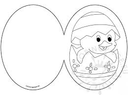 Print easter coloring pages for free and color our easter coloring! Easter Card Coloring Page