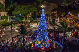 The Christmas Lights Show In Hawaii That Becomes Even More Enchanting Year After Year Honolulu Christmas Christmas Light Show Honolulu City Lights