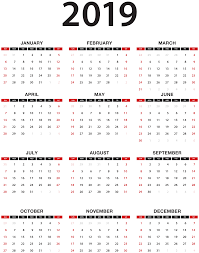 2019 Calendar Transparent Png Clip Art Gallery Yopriceville High Quality Images And Transparent Png Free Clip Art Free Clip Art Photoshop Backgrounds Free