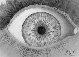 Shocked Eye Drawing By Matt Smith Eye Drawing Art Brushes Drawings