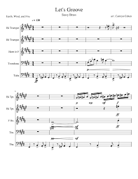 Lets Groove Sheet Music For Trumpet French Horn Trombone