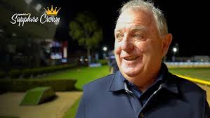 Paul Bartolo after Magic Muffin progressed to the Sapphire Crown final