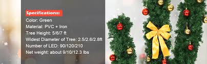 Shop our great selection of 4 foot christmas trees here at the range. Amazon Com Goplus Pre Lit Artificial Cactus Christmas Tree With Led Lights And Ball Ornaments Kitchen Dining