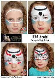 Bb8 Star Wars Face Painting Design Face Painting Face Painting Designs Face Painting Easy