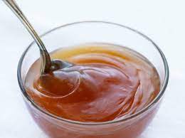 Spoon Stirring Homemade Sweet And Sour Sauce Sweet And Sour Sauce Sweet N Sour Chicken Sweet And Sour Sauces