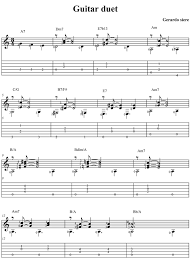 Duets, concertos, sonatas and much more for cello. Easy Duet Rhythm Guitar Lesson