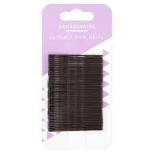 Easily clip your hair back with these basic hair grips. Sainsbury S Hair Grips Black X45 Sainsbury S