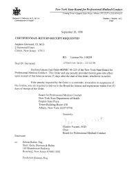 License No. 148204, Stephen Germond, III, M.D.