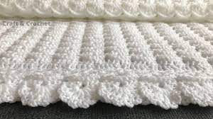 Cobertor De Croche Facil Padrao De Manta De Croche Artesanato E Croc Easy Crochet Baby Blanket Easy Crochet Baby Baby Blanket Crochet