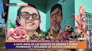 A siete años de las muertes de Sandra y Rubén: Homenajes y reclamos de  justicia completa