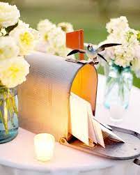 Wedding Wedding Card Holder Vintage Mailbox Wedding Cards