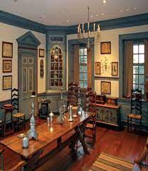 Stately and civilized like a new england manor, colonial retreat calls back to foundational values with white walls, dark furniture, and simple decor accents. The Right Way To Use Trim In Old Houses Colonial Dining Room Colonial Home Decor Country House Decor