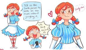 Smug Wendy S Wendy Anime Tumblr Funny Wendys Girl