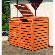 Mülleimer abfalleimer mülltrennsystem 3x25l box anthrazit. Mulltonnenbox Kaufen Bei Obi