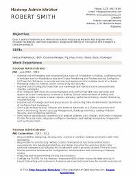 Hadoop Administrator Resume Samples Qwikresume