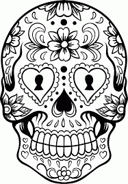 Download Free Printable Skull Coloring Pages Coloring Home