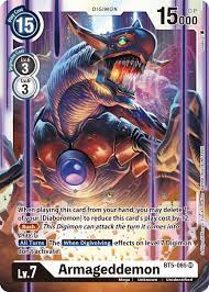 Armageddemon - Battle of Omni - Digimon Card Game