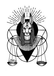 Anubis Print Gothic Home Decor Egyptian Mythology Gothic Art Dark Art Gothic Gift Tatto Anubis Tattoo Okkulte Kunst Agyptische Mythologie