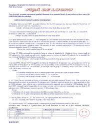 Această formulă este folosită în felul următor: Probleme Cota De Piata