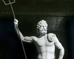 Image of Poseidon God of the Sea Iliad classical art