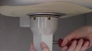 how to install a kitchen sink flange