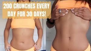 For instance, the crossover crunch and bicycle crunches , which also target the muscles. Health Fit I Did 50 Crunches Every Single Day For A Month Pressfrom Us