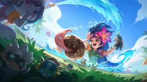 Pool Party Zoe Lulu Ziggs And April Fools Pug Maw Renektoy Super Kennen League Of Legends L League Of Legends Lol League Of Legends Champions League Of Legends