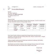 Check spelling or type a new query. Membuat Surat Pesanan Barang Bahan Bangunan Ilmuproperti Com