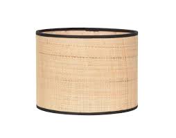 Usually conical or cylindrical in shape, lampshades can be found on floor, desk, tabletop, or suspended lamps. Abat Jour Cylindre Diam 40 Cm Raphia Naturel Corep Leroy Merlin