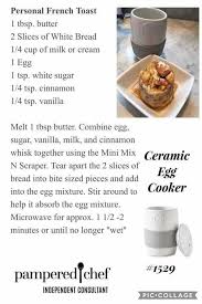 Ceramic Egg Cooker In 2019 Pampered Chef Egg Cooker