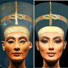 Ancient Egyptian royal jewelry box