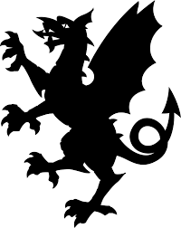 Download as svg vector, transparent png, eps or psd. Simple Dragon Head Silhouette Shefalitayal