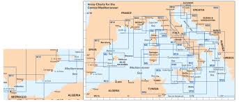 Imray M Series Nautical Charts Mediterranean Sea Marine